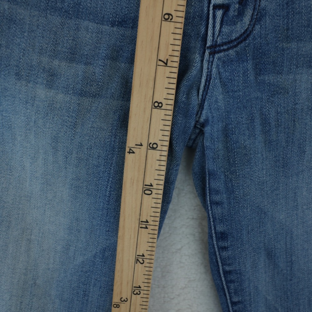 Mother The Looker Jeans Women's 27 Where There Is Smoke Ankle Step Fray‎ Skinny - Picture 13 of 16